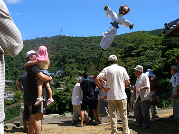 多様な盆行事が見られる佐多岬半島