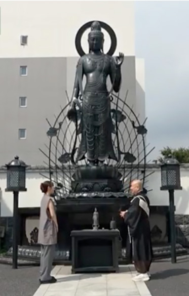 重願寺の「みまもり観音」